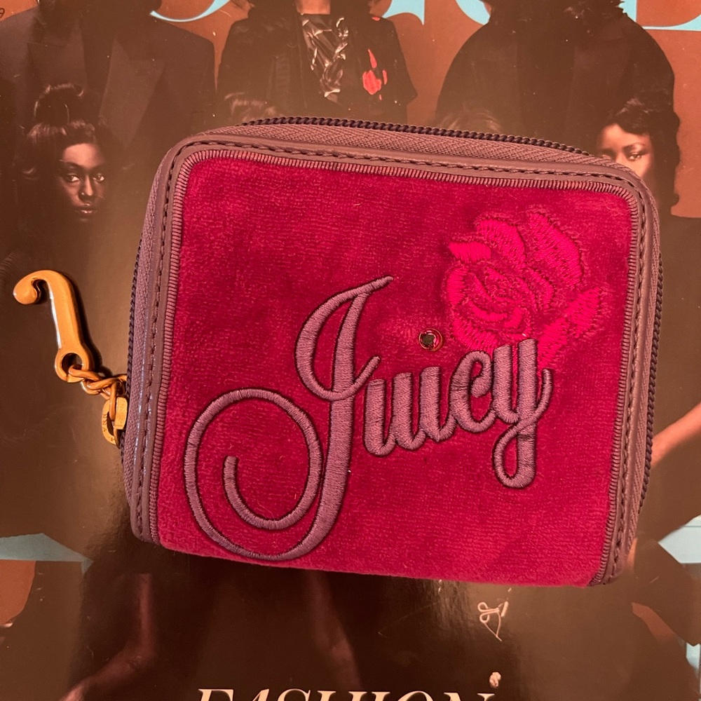Vintage juicy couture wallet!